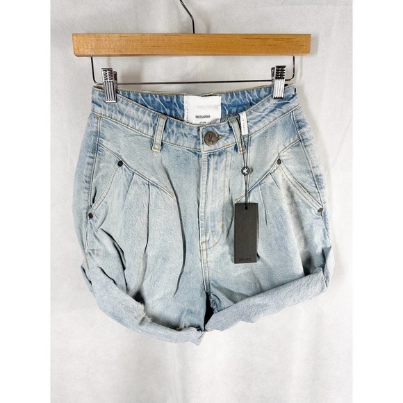 One Teaspoon Kansas Streetwalker Shorts Size 25 - Picture 1 of 11